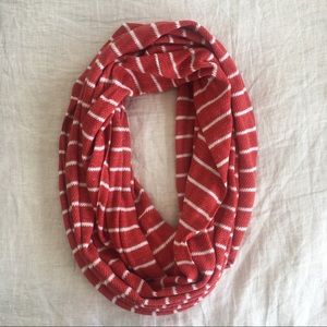 Red Knit Infinity Scarf from GAP